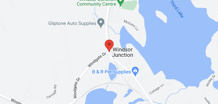 map of 464 Windsor Junction Road